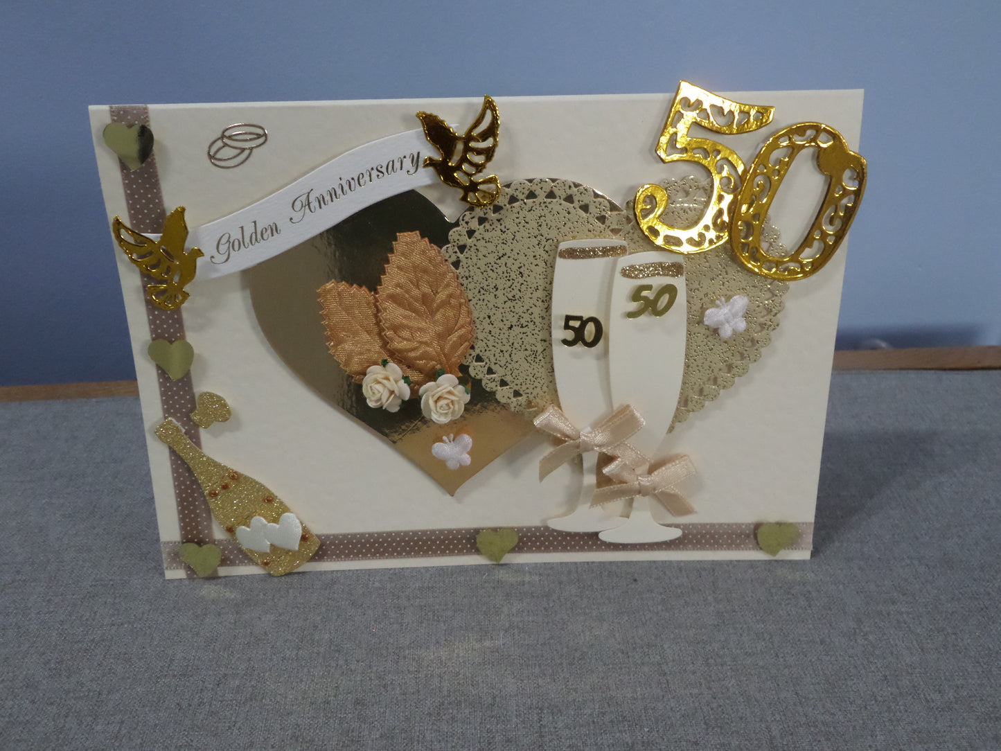 50th Wedding Anniversary Card