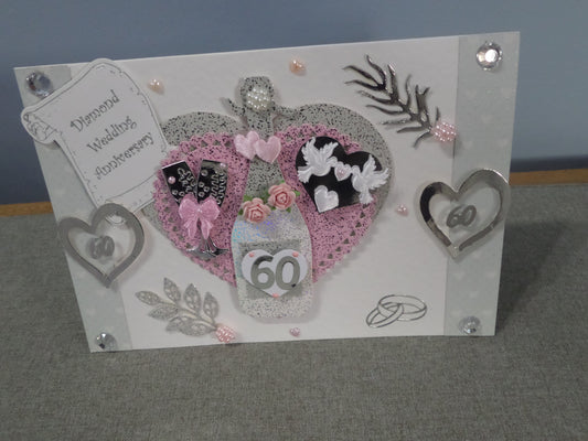 60th Wedding Anniversary Card