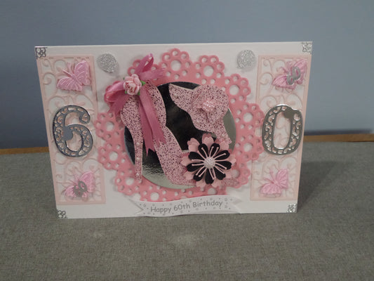 60th Female Birthday Card