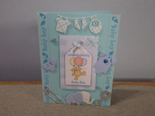 Baby Boy Card