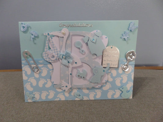 Baby Boy Card