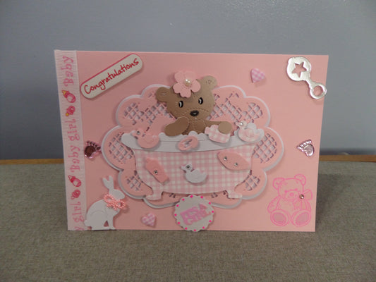 Baby Girl Card
