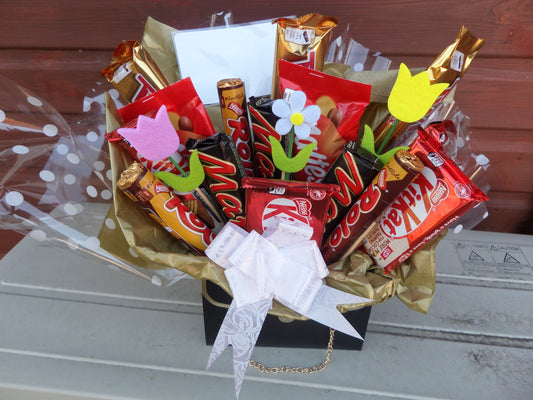 Chocolate Bouquet-Handbag Style